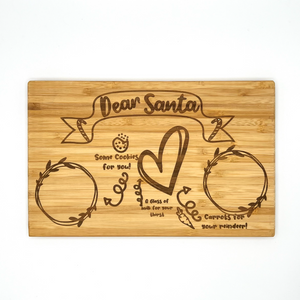 NEW Milk & Cookies Cutting Board